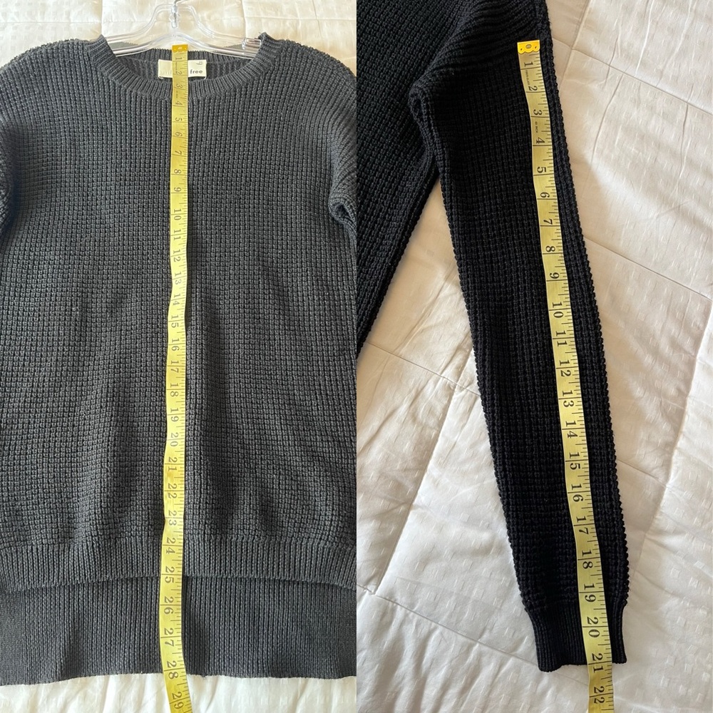SOLD Wilfred Free Isabelli Sweater XS 100% Merino Wool Black - Picture 8 of 10